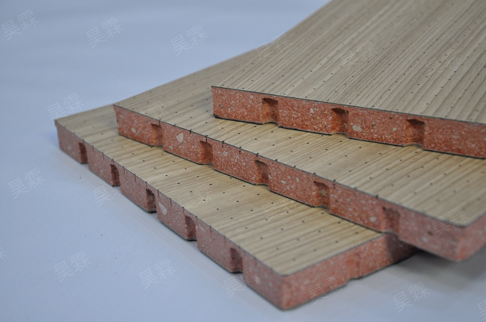 微孔红玻镁吸音板A级防火 